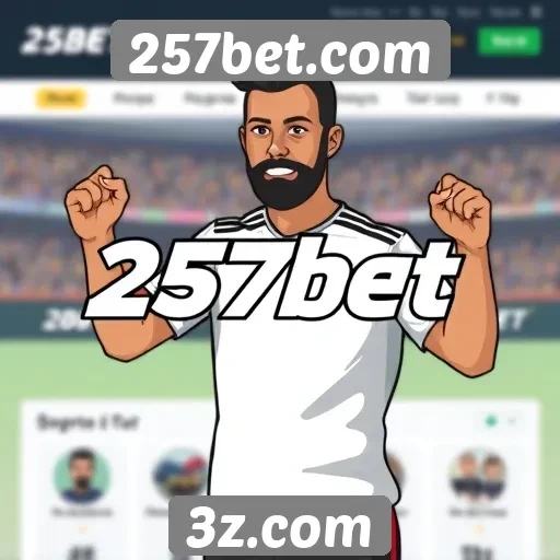 Avaliação da experiência do usuário no site 257bet.com